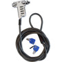 CODi Master Key Combination Cable Lock - 4-digit - Master Keyed Lock - Galvanized Steel Steel - 65 ft A02029