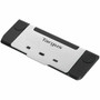 Targus Defcon Universal Lock Slot Adapter for MacBook ProAir - Silver Black - Zinc Alloy - For Notebook Universal ASP90205GLX