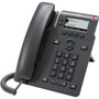 Cisco 6821 IP Phone - Corded - Corded - Wall Mountable Desktop - Charcoal - 2 x Total Line - VoIP - 2 x Network RJ-45 - PoE Ports CP-6821-3PCC-K9