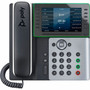 Poly Edge E500 IP Phone - Corded - Corded - Desktop Wall Mountable - Black - VoIP - 2 x Network RJ-45 - PoE Ports 89B56AAABA