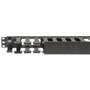 Intellinet 19 Cable Management Panel 19 Rackmount Cable Manager 1U with Cover Black - Cable Management Panel - Jet Black - 33 714679