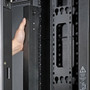 Tripp Lite by Eaton 48U Vertical Cable Management Bars - Cable Manager - Black - 2 - 48U Rack Height SRVRTBAR48