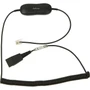 Jabra GN1216 Coiled Audio Cable Adapter - 65 ft Audio Cable - First End 1 x Quick Disconnect - Second End 1 x RJ-9 Phone 88001-04