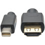 Tripp Lite by Eaton P586-012-HD-V2A Mini DisplayPort 12a to HDMI Active Adapter Cable MM 12 ft - 12 ft HDMIMini DisplayPort AV P586-012-HD-V2A