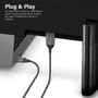 Alogic USB-C Male to HDMI Male Cable - Ultra Series - 4K 60Hz - Space Grey - 1m - 33 ft HDMIUSB AV Cable for Monitor TV MAC ULCHD01-SGR