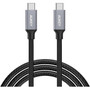 AUKEY USB-C to C PD Charging Cable - 66 ft USB-C Data Transfer Cable for Smartphone Tablet Notebook - First End 1 x USB 20 Type C CB-CD6