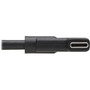 Tripp Lite by Eaton U420-01M-RA USB-C to USB-C Cable MM Black 1 m 33 ft - 33 ft Thunderbolt 3 Data Transfer Cable for Power - U420-01M-RA