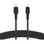 Belkin USB-C Cable with Lightning Connector - 66 ft LightningUSB-C Data Transfer Cable for iPhone iPad iPod iPad Pro iPad Air - CAA011BT2MBK