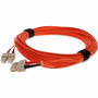 AddOn 15m Multi-Mode fiber MMF Duplex SCSC OM1 Orange Patch Cable - 492 ft Fiber Optic Network Cable for Network Device Converter ADD-SC-SC-15M6MMF