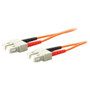 AddOn 15m Multi-Mode fiber MMF Duplex SCSC OM1 Orange Patch Cable - 492 ft Fiber Optic Network Cable for Network Device Converter ADD-SC-SC-15M6MMF