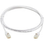 Tripp Lite Safe-IT N261AB-S07-WH Cat6a UTP Network Cable - 7 ft Category 6a Network Cable for Network Device Patch Panel Switch - N261AB-S07-WH