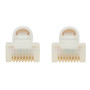 Tripp Lite Safe-IT N261AB-S07-WH Cat6a UTP Network Cable - 7 ft Category 6a Network Cable for Network Device Patch Panel Switch - N261AB-S07-WH