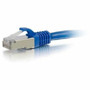 C2G 6in Cat6 Snagless Unshielded UTP Ethernet Network Patch Cable - Blue - 6 Category 6 Network Cable for Network Device Hub - 1 00980