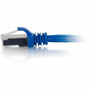 C2G 6in Cat6 Snagless Unshielded UTP Ethernet Network Patch Cable - Blue - 6 Category 6 Network Cable for Network Device Hub - 1 00980