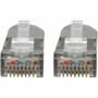 Tripp Lite by Eaton Premium N200-001-GY RJ-45 Patch Network Cable - 1 ft RJ-45 Network Cable for Computer Printer Gaming Console - N200-001-GY