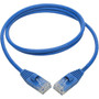 Tripp Lite by Eaton Gigabit N261-S03-BL Cat6a UTP Patch Network Cable - 3 ft Category 6a Network Cable for PC Server Router Patch N261-S03-BL