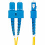 StarTechcom 30m 984ft SC to SC UPC OS2 Single Mode Duplex Fiber Optic Cable 9125microm 40G100G LSZH Fiber Patch Cord - SMDOS2SCSC30M