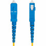 StarTechcom 15m 492ft LC to SC UPC OS2 Single Mode Simplex Fiber Optic Cable 9125microm 40G100G LSZH Fiber Patch Cord - SPSMLCSC-OS2-15M