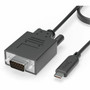 Plugable USB 31 Type-C to VGA Cable - 59 ft USB-CVGA Video Cable for Projector Chromebook TV Video Device Monitor Mac Pro  USBC-VGA-CABLE