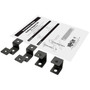 Tripp Lite by Eaton SRLCEILINGKIT Ceiling Mount for Cable Ladder - Black - 4  Pack SRLCEILINGKIT