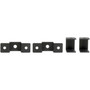 Tripp Lite by Eaton SRLCEILINGKIT Ceiling Mount for Cable Ladder - Black - 4  Pack SRLCEILINGKIT