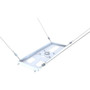 Premier Mounts PP-FCTA-QL Hidden False Ceiling Adapter with Quick-Lock Cable - 2268 kg - White PP-FCTA-QL