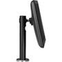 Atdec POS fixed height desk mount - Loads up to 40lb - VESA 75x75 100x100 - Upgradeable - Optional 355 270 180 90 or 0deg pole - SD-POS-VBM