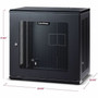 CyberPower CR9U61003 Wall Mount Enclosure - For Switch Patch Panel - 9U Rack Height - Wall Mountable - Black - Metal - 60 kg Weight CR9U61003