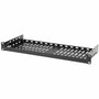 Tripp Lite by Eaton SmartRack SRSHELF2P1USHRT Rack Shelf - For Data Center Server Router Networking - 1U Rack Height - - Black Coat SRSHELF2P1USHRT