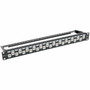 Tripp Lite by Eaton N254-024-6A-OF Network Patch Panel - 24 Ports - 24 x RJ-45 - 1U High - 19 Wide - Rack-mountable - TAA Compliant N254-024-6A-OF