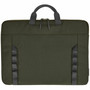 HP Carrying Case Sleeve for 156 Notebook - Gray Green - Water Resistant - Plastic Polyethylene Foam Body - Handle Shoulder - 6 9J498AA