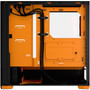 Fractal Design Pop Air RGB Computer Case - Tower - Orange Black - Steel Tempered Glass - 9 x Bay - 3 x 472 120 mm x Fans - 0 - FD-C-POR1A-05