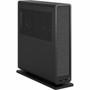 Fractal Design Ridge Computer Case - Small - Black - Steel Aluminum - 2 x 551 140 mm x Fans Installed - Mini ITX Motherboard - FD-C-RID1N-11