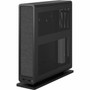Fractal Design Ridge Computer Case - Small - Black - Steel Aluminum - 2 x 551 140 mm x Fans Installed - Mini ITX Motherboard - FD-C-RID1N-11