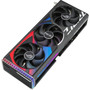 Asus ROG NVIDIA GeForce RTX 4090 Graphic Card - 24 GB GDDR6X - 7680 x 4320 - 255 GHz Boost Clock - 384 bit Bus Width - PCI Express - ROG-STRIX-RTX4090-24G-GAM
