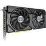 Asus NVIDIA GeForce RTX 4060 Ti Graphic Card - 8 GB GDDR6 - 7680 x 4320 - 260 GHz Boost Clock - 128 bit Bus Width - PCI Express 40 - DUAL-RTX4060TI-O8G-EVO