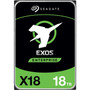 Seagate Exos X18 ST18000NM004J 18 TB Hard Drive - Internal - SAS 12Gbs SAS - Storage System Video Surveillance System Device - - 5 ST18000NM004J