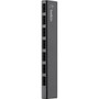 Belkin 7-Port Ultra-Slim Desktop Hub - USB - Notebook Keyboard Mouse Flash Drive - External - 7 USB Ports - 7 USB 20 Ports - F4U041TT