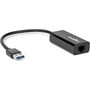 Rocstor USB 30 to Gigabit Ethernet Network Adapter - USB 30 - 1 Ports - 1 - Twisted Pair - 101001000Base-T - Desktop Y10C137-B1
