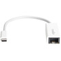 Rocstor USB-C to Gigabit Ethernet Network Adapter Mac  PC Compatible - White - USB 31 Type C - 1 Ports - 1 - Twisted Pair - - Y10A173-W1