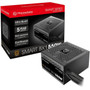 Thermaltake Smart BX1 SP-550AH2NKB Power Supply - Internal - 120 V AC 230 V AC Input - 33 V DC 5 V DC 12 V DC Output - 550 W - 1 - PS-SPD-0550NNFABU-1
