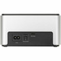 OWC Drive Dock SATA600 PCI Express NVMe - USB 32 Gen 2 Type C Host Interface Desktop - Silver Black - Hot Swappable Bays - 2 x - OWCTCDRVDCKSN