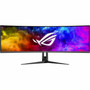 Asus ROG Swift PG49WCD 49 Class Dual Quad HD DQHD Curved Screen Gaming OLED Monitor - 329 - Black - 49 Viewable - OLED - Quantum PG49WCD