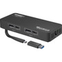 Plugable 4K DisplayPort and HDMI Dual Monitor Adapter with Ethernet for USB 30 and USB-C - Compatible with Windows and Mac - TAA USBC-6950UE