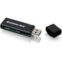 IOGEAR SuperSpeed USB 30 SDMicro SD Card Reader  Writer - SD SDXC SDHC microSD microSDXC microSDHC MMCplus Reduced Size  GFR304SD