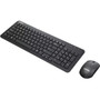Lenovo 300 Wireless Combo Keyboard and Mouse - US English - USB Type A Wireless RF 240 GHz Keyboard - English US - Black - USB Type GX31C95738