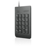 Lenovo USB Numeric Keypad Gen II - Cable Connectivity - USB Interface - 19 Key - Notebook Tablet - PC - Black 4Y40R38905
