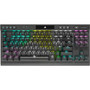 Corsair Champion K70 Gaming Keyboard - Cable Connectivity - USB 31 Type A Interface - RGB LED - 87 Key Windows Lock Key Volume Mode CH-911901A-NA