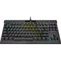 Corsair Champion K70 Gaming Keyboard - Cable Connectivity - USB 31 Type A Interface - RGB LED - 87 Key Windows Lock Key Volume Mode CH-911901A-NA