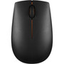 Lenovo 300 Wireless Compact Mouse - Laser - Wireless - Radio Frequency - Black - USB - 1000 dpi - Scroll Wheel - 3 Buttons GX30K79402